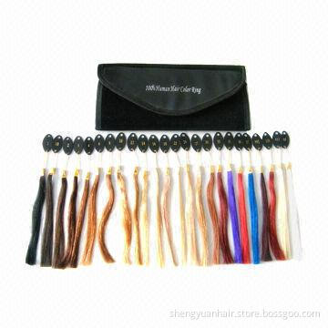 Wholesale Human Hair Color Ring Chart for Hair Extension